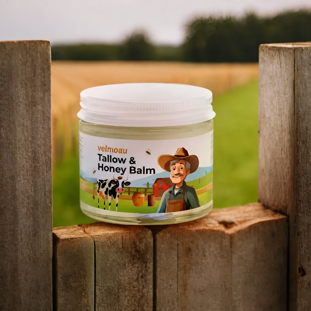 ✨🐝 Velmoau Tallow Honey Balm — Nature’s Touch for Soft, Glowing Skin ✨