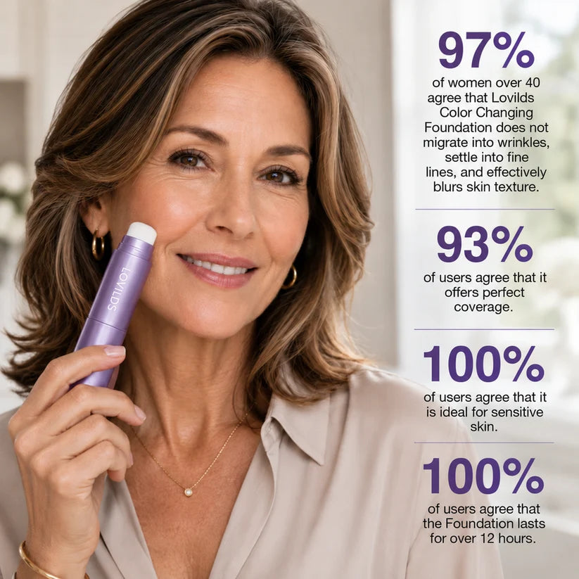 ✨2-in-1 Color Changing Foundation Stick – The stick that makes mature skin glow again